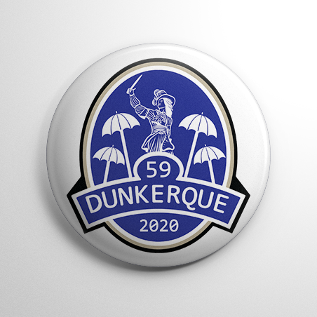 Badge 56mm - Dunkerque 2023